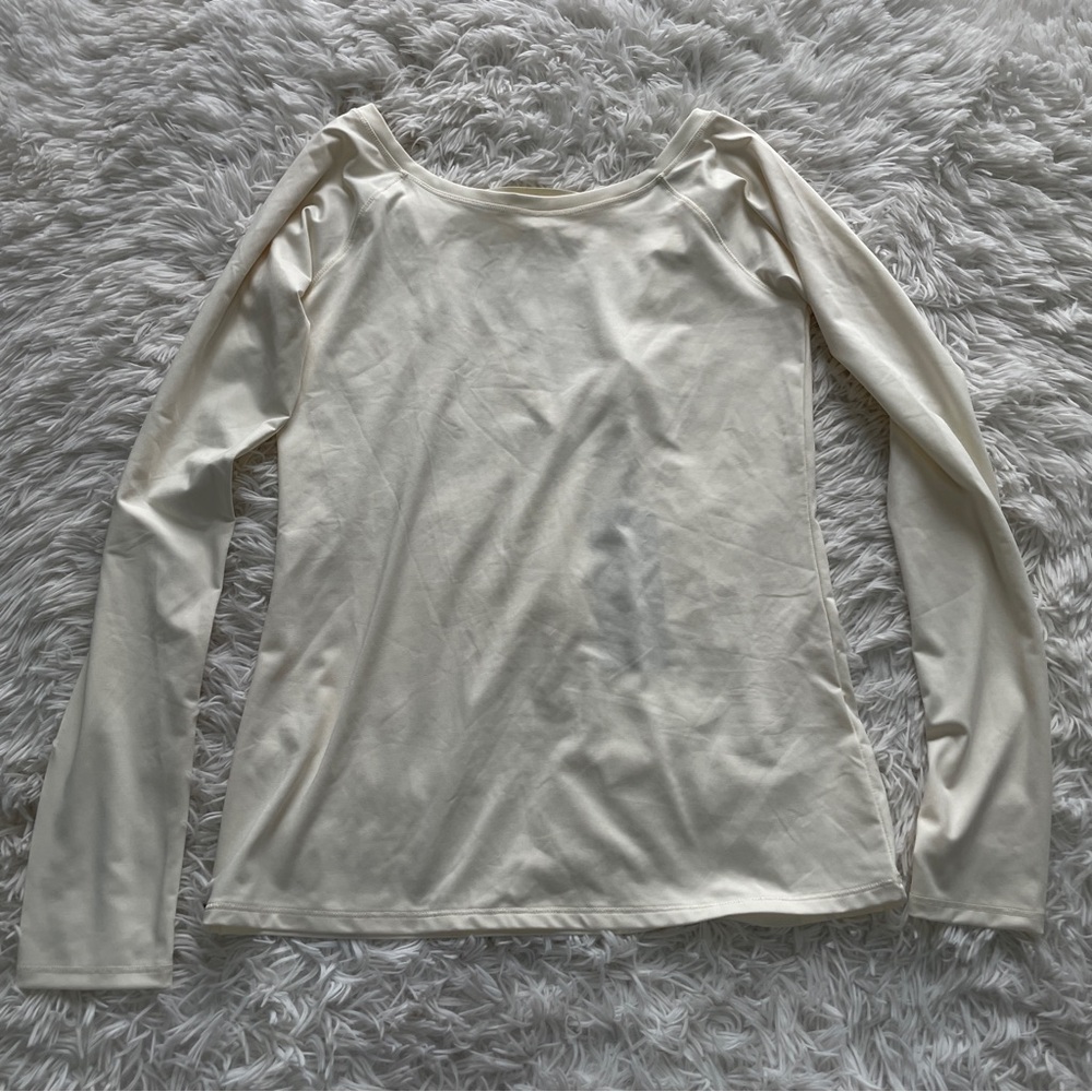 Calia by Carrie Underwood Elastic Back Long Sleeve Workout Top